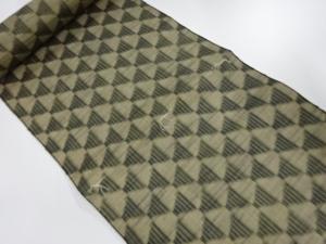 アンティーク　正絹　紬　着尺反物